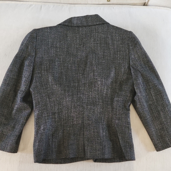 THE LIMITED 3-Button Black Marled Suit Jacket Blazer Pockets Size Small - Picture 4 of 4